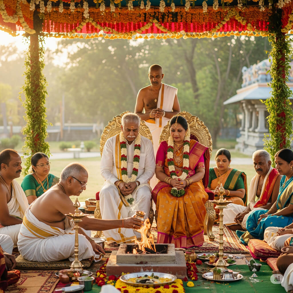Sashtiapthapoorthi (60th Birthday Pooja)