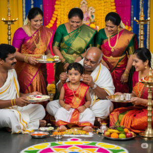 Karna Vedha (Ear Piercing Ceremony)