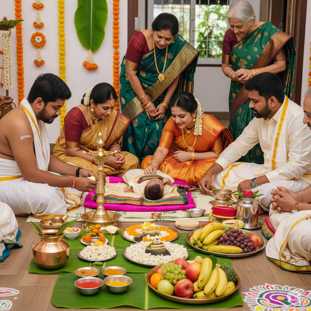 Naamakaranam Pooja (Baby Naming Ceremony)